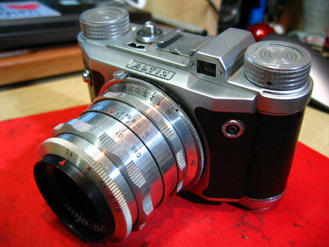 【整備済完動品】Altix V (Tessar) w/c ALTIX-v アルティックスのレストア : カメラと写真が大好きな毎日 + バイク