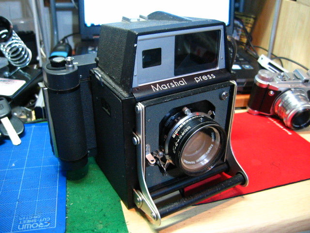 マーシャルプレスのレストア（Marshal press） : カメラと写真が大好き