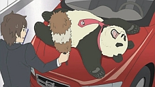 『しろくまカフェ』第29話…パンダ君の部長島耕作！ ペンギンさん空を飛ぶ？