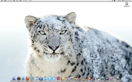 Snow Leopard デスクトップ