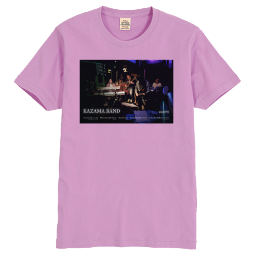 KAZAMA BAND T-SHIRT FRONT