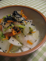 いろいろ野菜の浅漬け