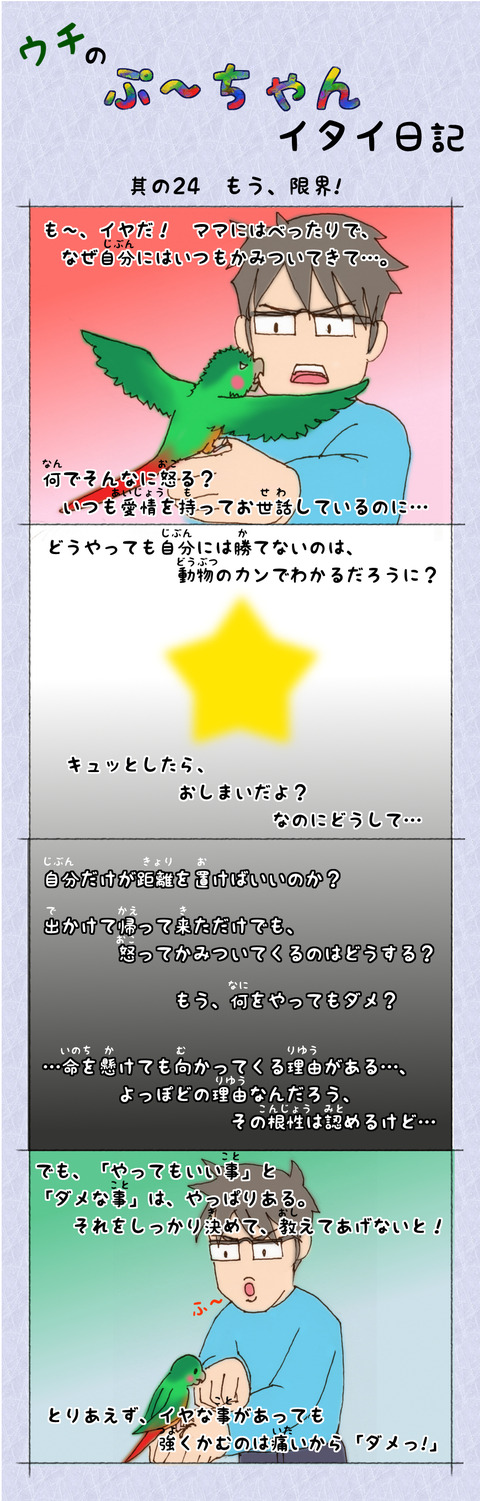 ぷ~ちゃん日記_24話_もう、限界!_完成