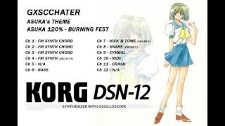 DSN-12 Asuka 120% - Burning Fest - Asuka Honda theme