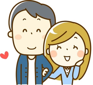 夫婦イラスト