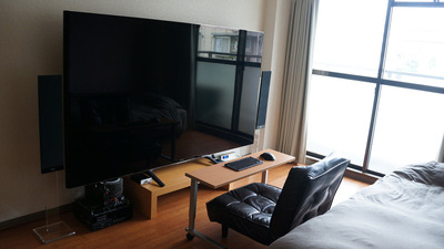 大型テレビ設置3