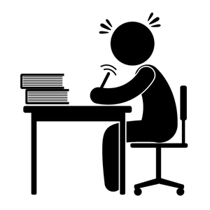 勉強イラスト
