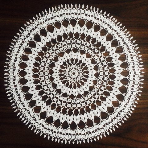 Wonderful Doily ：Crochet Artより : 作ったもの