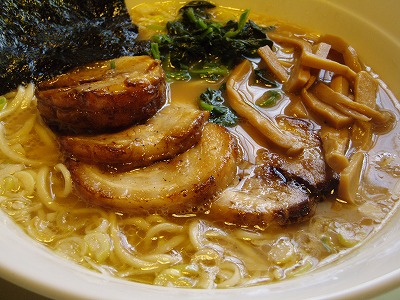 白湯醤油叉焼鰻麺