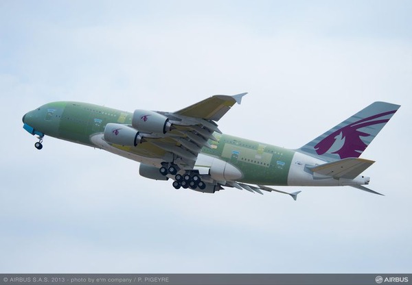 A380_Qatar_maiden_flight