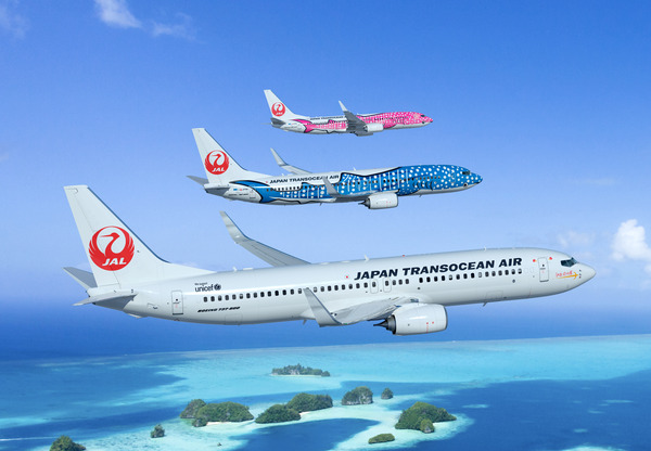 Japan Trans Ocean Air 737 NG