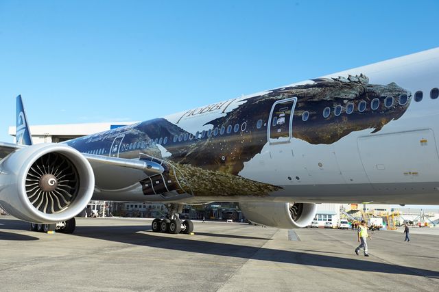 ニュージーランド航空、映画「ホビット」シリーズ第2章公開に ニュージーランド航空、映画「ホビット」シリーズ第2章公開に