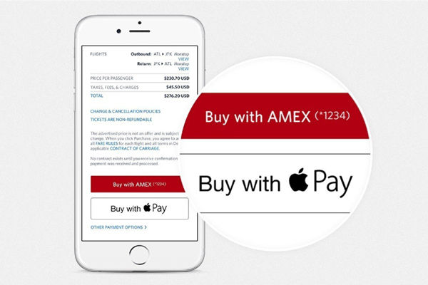 デルタ航空、iOSアプリ「Fly Delta」でApple Payに対応