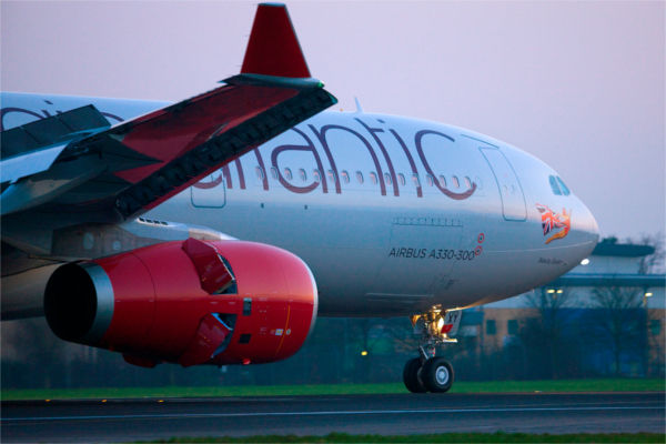 A330 Virgin Atlantic aircraft