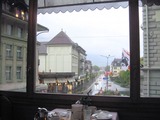インターラーケンのホテル食堂