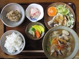 まごころセット(だんご汁)