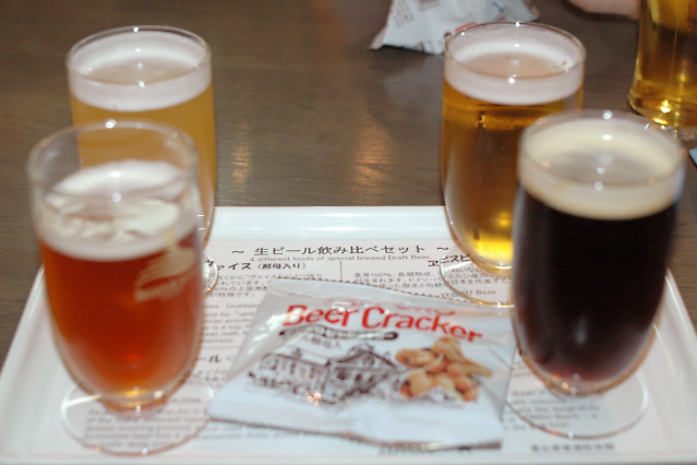生ビール飲み比べ