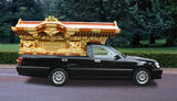 Buddhist style hearse