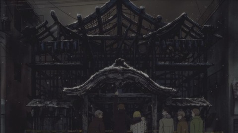 焼け落ちた寄席