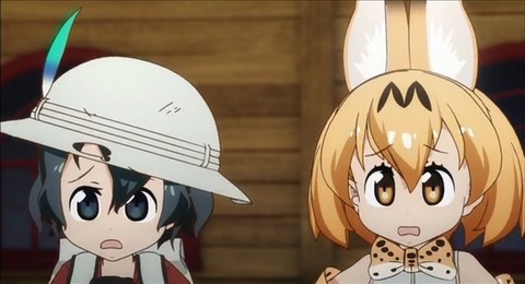 怖い話にビビりまくるカバンちゃんとサーバルちゃん