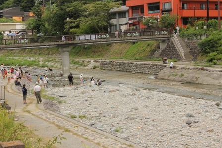川遊び10