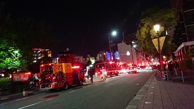 【速報】キャナルシティ博多付近で大規模な事件か事故が・・・詳しいことはまだ判っていません