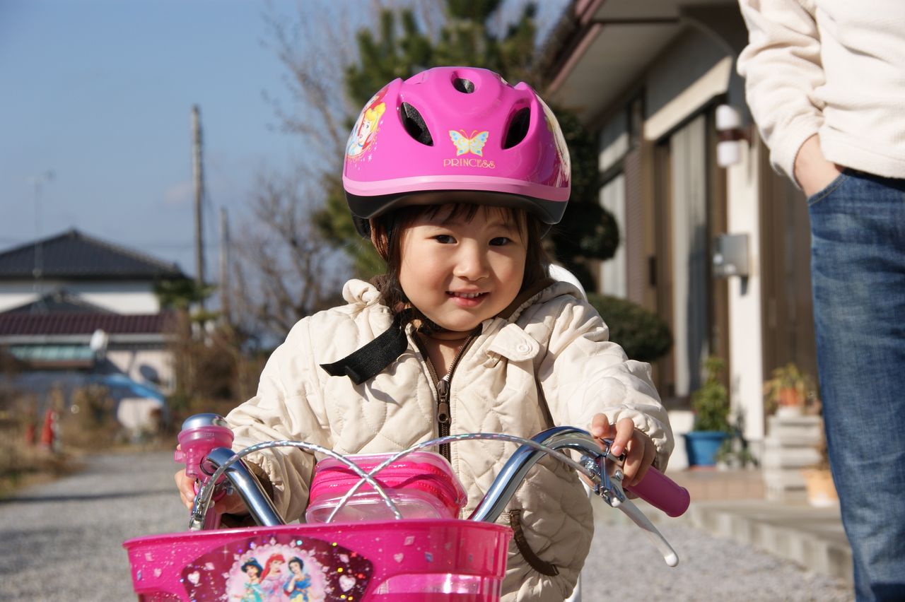 プリンセスの自転車