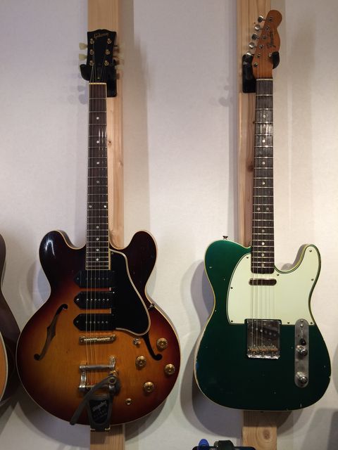 セミアコ 詳細不明 HISTORY ASH-FA VS フルアコ エレキギター ビンテージ・サン