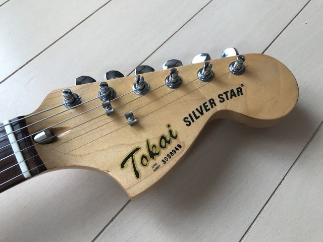 最終特価  ペグ新品 SS-48 Star Silver Tokai エレキギター