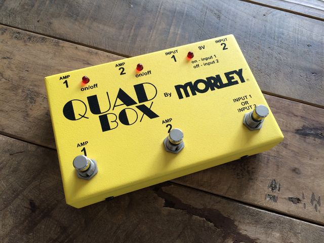 MorleyエフェクターQuad BOX ラインセレクター MorleyエフェクターQuad BOX ラインセレクター Morley