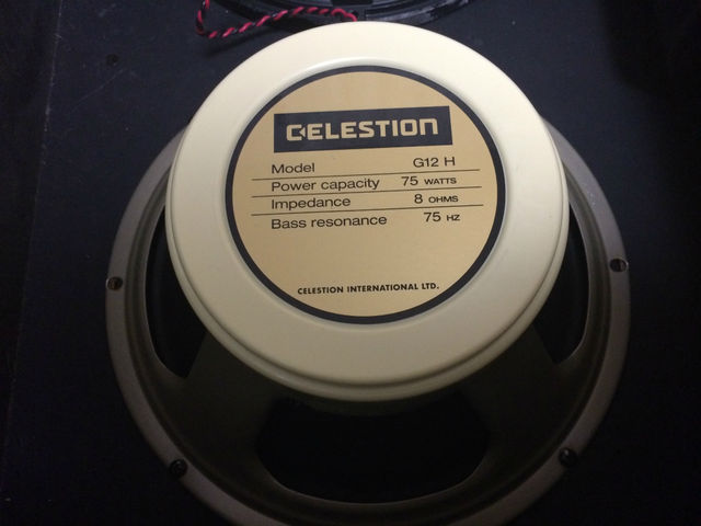 ☆Celestion G12H-75 CreamBack 載せました! : ジナパパ一家の ☆Celestion G12H-75 CreamBack 載せました! : ジナパパ一家の