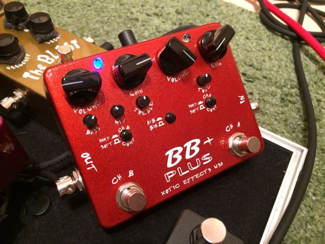 ☆ペダル検証 第85弾 Xotic BB Plus編 : ジナパパ一家の何てこと ☆ペダル検証 第85弾 Xotic BB Plus編 : ジナパパ一家の何てこと