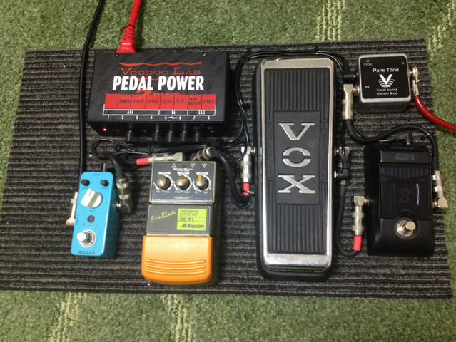 ☆ペダルボードちっちゃくしました ＆ BOSS TU-10 ＆ バッファの