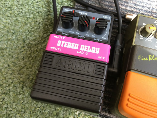 ☆ペダル検証 第64弾 ARION STEREO DELAY SAD-3編 : ジナパパ