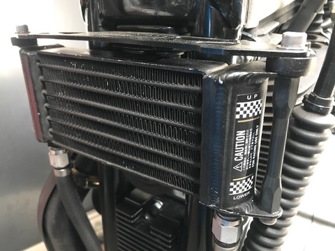 ハーレー オイルクーラー SUNDANCE サンダンス パン ショベル EVO