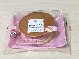 苺クリーム&ホイップ生どら