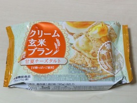 クリーム玄米ブラン 甘夏チーズタルト