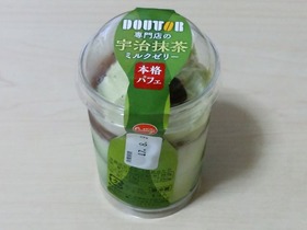 ドトール 宇治抹茶ミルクゼリー