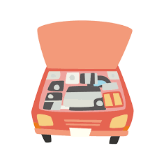 故障車