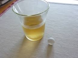 飴玉でジュース