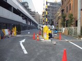 建物東側のコイン駐車場