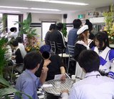Cafe萌え萌え_店内の様子_奥からカウンター方向