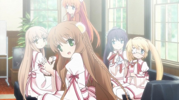 Rewrite リライト 2話感想 オカ研メンバーが集まって話が動き出す 魔女さんの胸が原動力 画像 ポンポコにゅーす アニメを愛するファンサイト