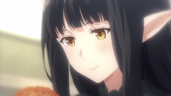 「異世界食堂」11話感想 可愛いクロさん喋る!セイレーンの歌から店主さん守ったりカレーパン食べたりの当番回!!(画像)