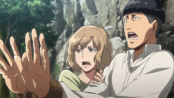 「進撃の巨人 Season3」(3期 4話)41話感想 (22)