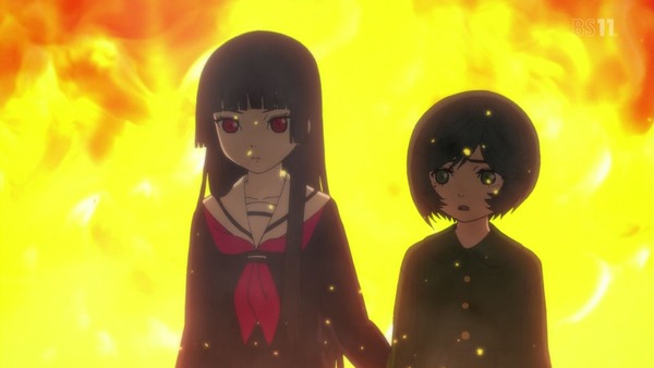 「地獄少女 宵伽」4期 5話感想 ミチルの抱える業、理不尽と逆恨みは普遍と感じる地獄少女らしさ。(画像)