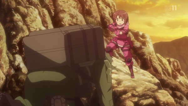 「SAO ガンゲイル・オンライン」4話感想 (53)