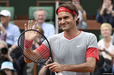 2014年　全仏　フェデラー　M 2014 全仏オープン フェデラーが1回戦を快勝 : テニスのある日々