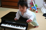 つかまり立ち風