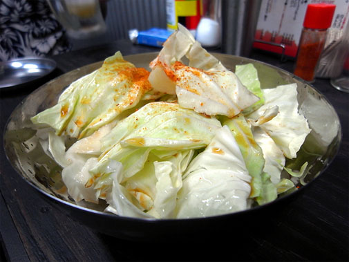 朝挽豚専門店 ぶった うまキャベツ